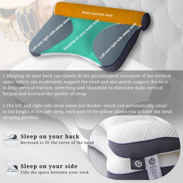 ZenSleep - Almohada Soporte Cervical Confort