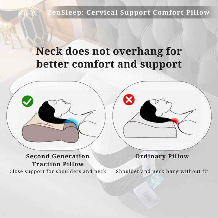 ZenSleep - Almohada Soporte Cervical Confort