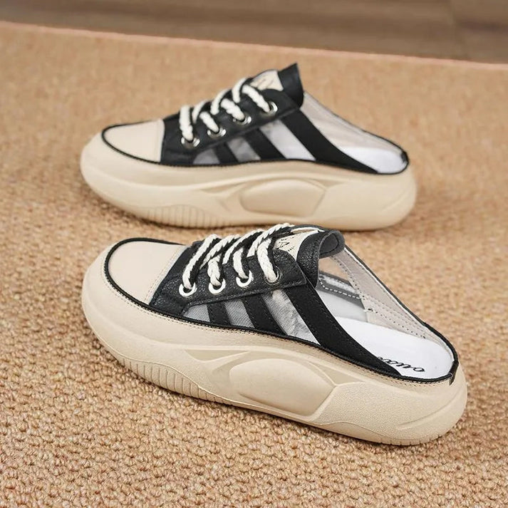 Slippers - Pantuflas ergonómicas de punta cerrada para mujer