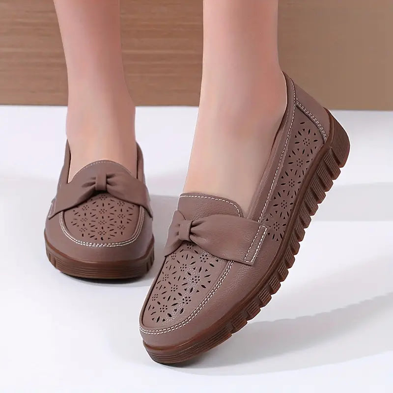 Style - Mocasines ortopédicos para dama con suela ultra liviana