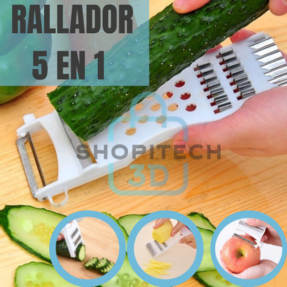 Rallador - 5 en 1 🔥🔥 PROMO IMPERDIBLE🔥🔥